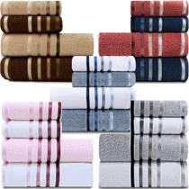 Jogo de toalhas Banhão Gigante Karsten Lumina 4 Peças - Fio Penteado - Emcompre Jogo de toalhas Banhão Gigante Karsten Lumina 4 Peças - Fio Penteado - Emcompre