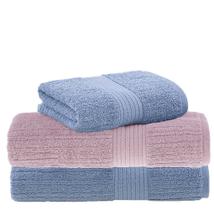 Jogo De Toalhas Banho 3 Peças Fio Penteado Canelado Buddemeyer Jogo De Toalhas Banho 3 Peças Fio Penteado Canelado Buddemeyer