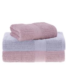 Jogo De Toalhas Banho 3 Peças Fio Penteado Canelado Buddemeyer Jogo De Toalhas Banho 3 Peças Fio Penteado Canelado Buddemeyer