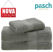 Jogo De Toalhas Banho 3 Peças Fio Penteado Canelado Buddemeyer Jogo De Toalhas Banho 3 Peças Fio Penteado Canelado Buddemeyer