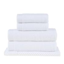 Jogo De Toalhas / Banho 5 Peças Dual Air Branco - Buddemeyer Jogo De Toalhas / Banho 5 Peças Dual Air Branco - Buddemeyer