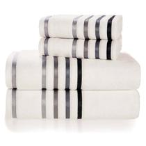 Jogo De Toalhas Banho Lumina Algodão Penteado 500g 4 peças Karsten Unika