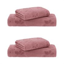 Jogo de Toalhas Buddemeyer Lollilop Banho e Rosto - 4 Peças Jogo de Toalhas Buddemeyer Lollilop Banho e Rosto - 4 Peças