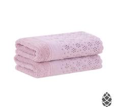 Jogo De Toalhas Buddemeyer Lovely Lavabo 2 Peças 100% Alg