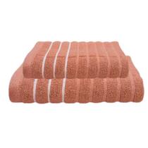 Jogo de Toalhas Corttex Wave Rosa Seco Banho e Rosto Jogo de Toalhas Corttex Wave Rosa Seco Banho e Rosto