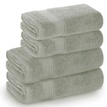 Jogo de Toalhas de Banho Gigante com 04 Peças Magna Eucalipto - Karsten