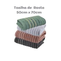 Jogo de Toalhas de Rosto 4 peças Leve Macia Ondulada Jacquard Wave Corttex Jogo de Toalhas de Rosto 4 peças Leve Macia Ondulada Jacquard Wave Corttex