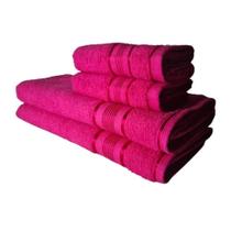 Jogo De Toalhas Egito Luxo 2 Banho 2 Rosto Rosa Jogo De Toalhas Egito Luxo 2 Banho 2 Rosto Rosa