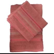 Jogo de toalhas felpudas 2 peças ( 1 banho e 1 rosto) Teka confort touch Jogo de toalhas felpudas 2 peças ( 1 banho e 1 rosto) Teka confort touch