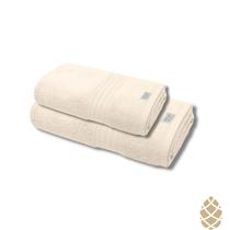 Jogo de Toalhas Gigante Platine 2 Peças Algodão Buettner