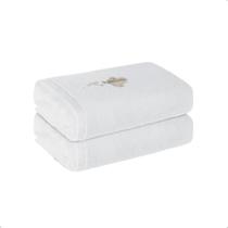 Jogo De Toalhas Lavinia 2 Lavabos 30x50cm Karsten