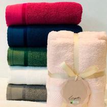 Jogo De Toalhas Lm Peter 03 Banho+03 Rosto Eleganzs