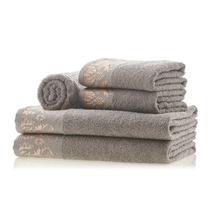 Jogo de Toalhas Lmpeter Viena Gris (02 Banho 02 Rosto 01 Piso)
