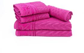 Jogo de toalhas tricot 5 peças