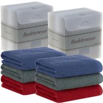 Jogo De Tolhas Gourmet Pano De Copa Branco 3pçs Algodão Buddemeyer Cozinha Jogo De Tolhas Gourmet Pano De Copa Branco 3pçs Algodão Buddemeyer Cozinha