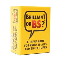 Jogo de Trivia Brilliant ou BS - Para 2 a 6 Jogadores (14+) Jogo de Trivia Brilliant ou BS - Para 2 a 6 Jogadores (14+)