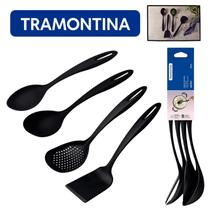Jogo De Utensílios 4 Peças Para Cozinha Nylon - Tramontina Jogo De Utensílios 4 Peças Para Cozinha Nylon - Tramontina