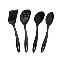 Jogo de Utensílios 4 Peças Tramontina Ability 25199001 Preto