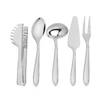 Jogo de Utensílios 5 Peças Tramontina Utility 66906720 Inox Jogo de Utensílios 5 Peças Tramontina Utility 66906720 Inox
