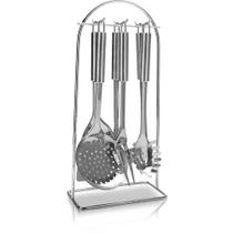 Jogo de Utensílios AS7A3 7 Peças de Aço Inox Mimo Style Jogo de Utensílios AS7A3 7 Peças de Aço Inox Mimo Style