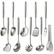 Jogo de Utensílios de Cozinha Newness em Aço Inoxidável 304, 10 Peças Jogo de Utensílios de Cozinha Newness em Aço Inoxidável 304, 10 Peças
