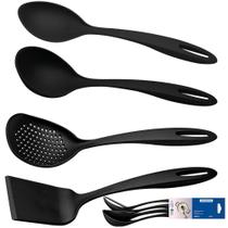 Jogo de Utensílios Tramontina Ability Em Nylon Preto Resistente 4 Peças 25199001 Jogo de Utensílios Tramontina Ability Em Nylon Preto Resistente 4 Peças 25199001
