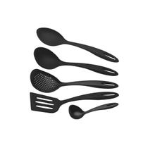 Jogo de Utensílios Tramontina Ability Preto 5Peças Jogo de Utensílios Tramontina Ability Preto 5Peças