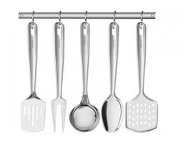 Jogo de Utensílios Tramontina Extrata Aço Inox 5 peças