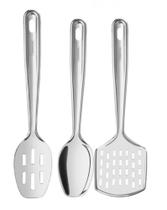 Jogo De Utensílios Tramontina Extrata Em Aço Inox 3 Peças Jogo De Utensílios Tramontina Extrata Em Aço Inox 3 Peças