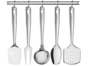 Jogo de Utensílios Tramontina Inox 5 Peças