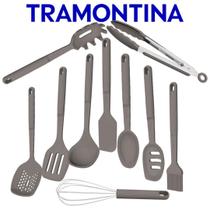 Jogo De Utensílios Tramontina Softta Em Silicone 10 Peças Jogo De Utensílios Tramontina Softta Em Silicone 10 Peças