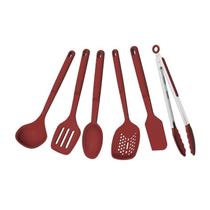 Jogo de Utensílios Tramontina Softta em Silicone 6 Peças Vermelho