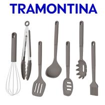 Jogo De Utensílios Tramontina Softta Em Silicone 7 Peças Jogo De Utensílios Tramontina Softta Em Silicone 7 Peças
