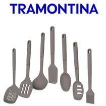 Jogo De Utensílios Tramontina Softta Em Silicone 7 Peças - Jogo De Utensílios Tramontina Softta Em Silicone 7 Peças -
