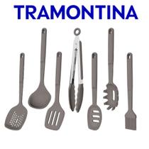 Jogo De Utensílios Tramontina Softta Em Silicone 7 Peças Jogo De Utensílios Tramontina Softta Em Silicone 7 Peças