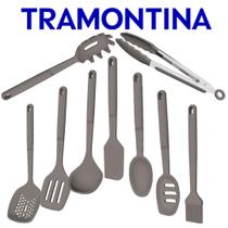 Jogo De Utensílios Tramontina Softta Em Silicone 9 Peças Jogo De Utensílios Tramontina Softta Em Silicone 9 Peças