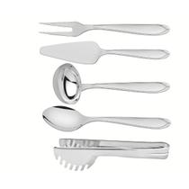Jogo de Utensílios Tramontina Utility em Aço Inox 5 Peças