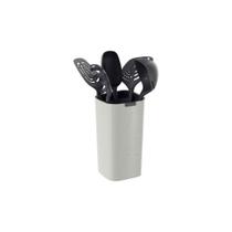 Jogo De Utensílios Tramontina Verano ônix Com Suporte 6 Peças Tramontina