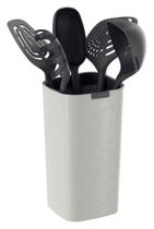 Jogo de Utensílios Tramontina Verano Ônix com Suporte 6 Peças