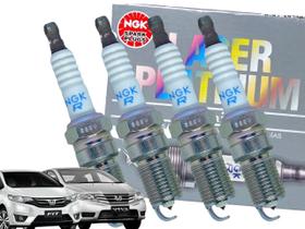 Jogo de Velas de Ignição Honda City Fit 1.5 16v FlexOne 2014/... - NGK Iridium Jogo de Velas de Ignição Honda City Fit 1.5 16v FlexOne 2014/... - NGK Iridium