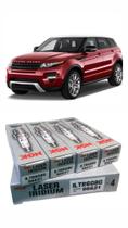 Jogo de Velas de Ignição Original NGK Iridium - Range Rover Evoque 2.0 Si4 de 2012 a 2020.