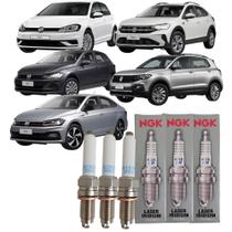 Jogo de Velas Golf Nivus Polo TCross Virtus 1.0 3cil Tsi NGK