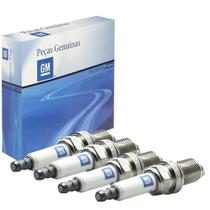 Jogo De Velas Ignicao Ecotec 16v 1.6 1.8 Pecas Genuinas Gm Sonic cruze tracker Jg55586911