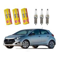 Jogo De Velas Ignição Ngk Hyundai Hb20 1.0 12v 2012 A 2015 Jogo De Velas Ignição Ngk Hyundai Hb20 1.0 12v 2012 A 2015
