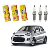 Jogo De Velas Ignição Ngk Kia Picanto 1.0 12v 2012 A 2014