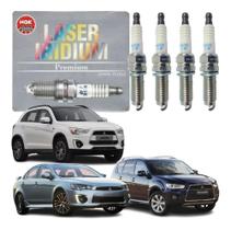 Jogo de velas original iridium ngk mitsubishi asx, lancer e outlander.