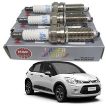 Jogo de velas ORIGINAL NGK IRIDIUM - ILZKR7E10DG - CITROEN C3 1.2 12V 3 cilindros de 2016 a 2022. Jogo de velas ORIGINAL NGK IRIDIUM - ILZKR7E10DG - CITROEN C3 1.2 12V 3 cilindros de 2016 a 2022.