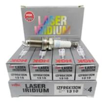 Jogo de Velas Original NGK Iridium IZFR6K13DN - Honda City e Fit FLEX de 2008 a 2014.