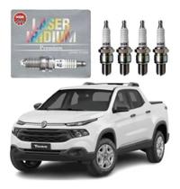 Jogo de Velas Original NGK Iridium IZKR8C10D - Fiat Toro 1.8 16v Etorq EVO de 2015 a 2021. Jogo de Velas Original NGK Iridium IZKR8C10D - Fiat Toro 1.8 16v Etorq EVO de 2015 a 2021.