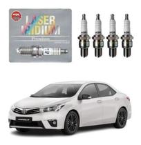 Jogo de Velas Original NGK Iridium Toyota Corolla 1.8 e 2.0 de 2015 a 2020 Jogo de Velas Original NGK Iridium Toyota Corolla 1.8 e 2.0 de 2015 a 2020